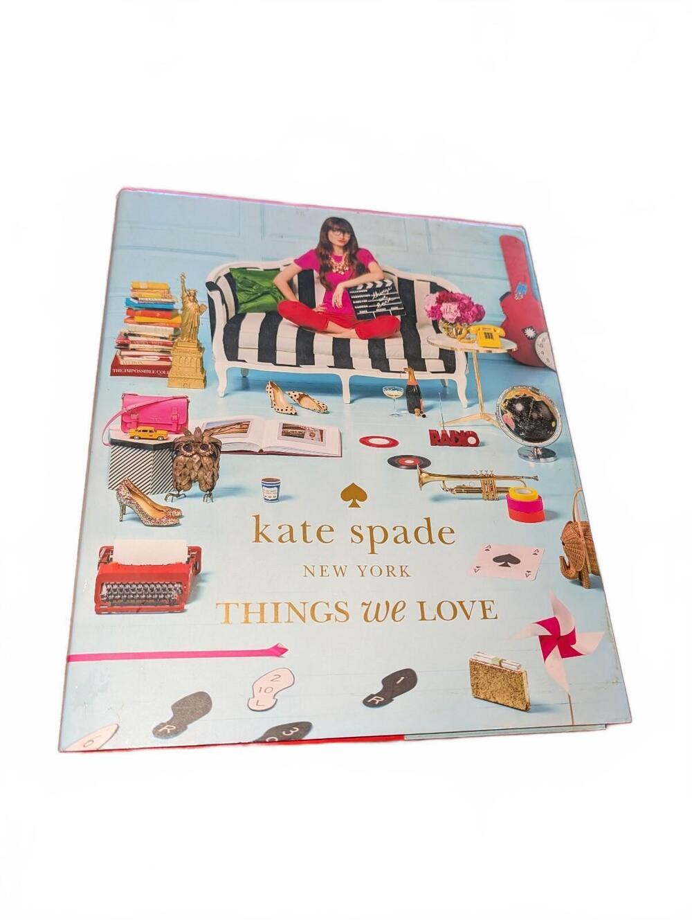 kate spade NEW YORK Things We Love Hardcover Book